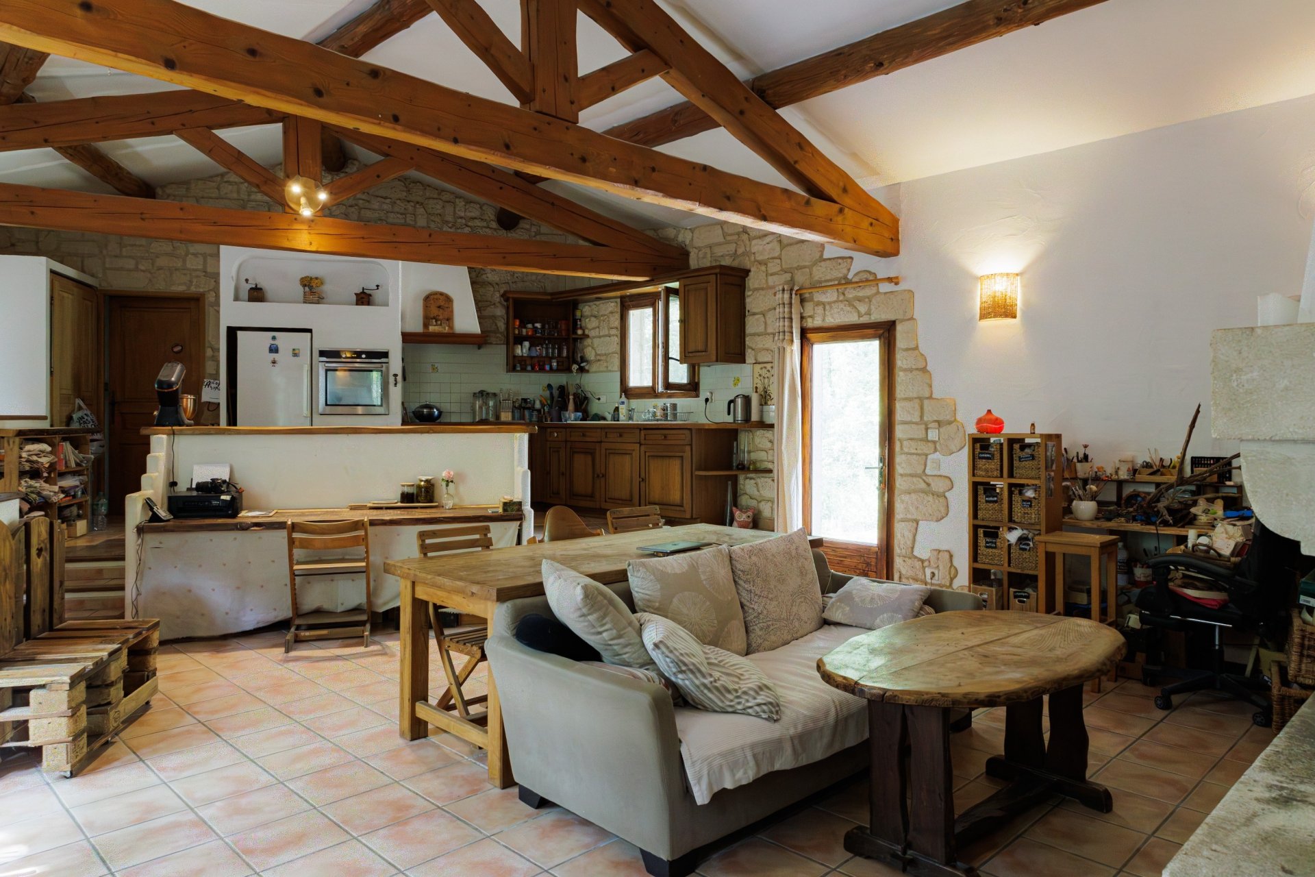 Vente Maison 5&nbsp;Pièces 130&nbsp;m² Saumane-de-Vaucluse
