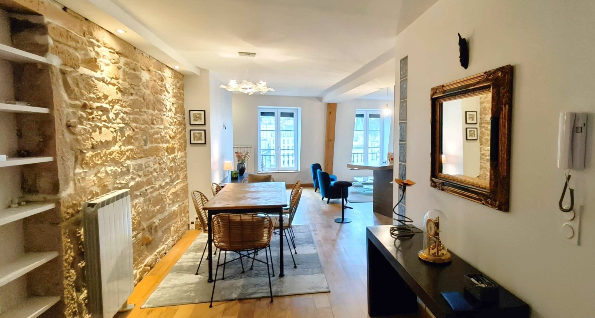 Vente Appartement 2&nbsp;Pièces 55&nbsp;m² Lyon 1