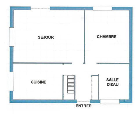 Vente Maison 3&nbsp;Pièces 60&nbsp;m² Fontaine-le-Comte