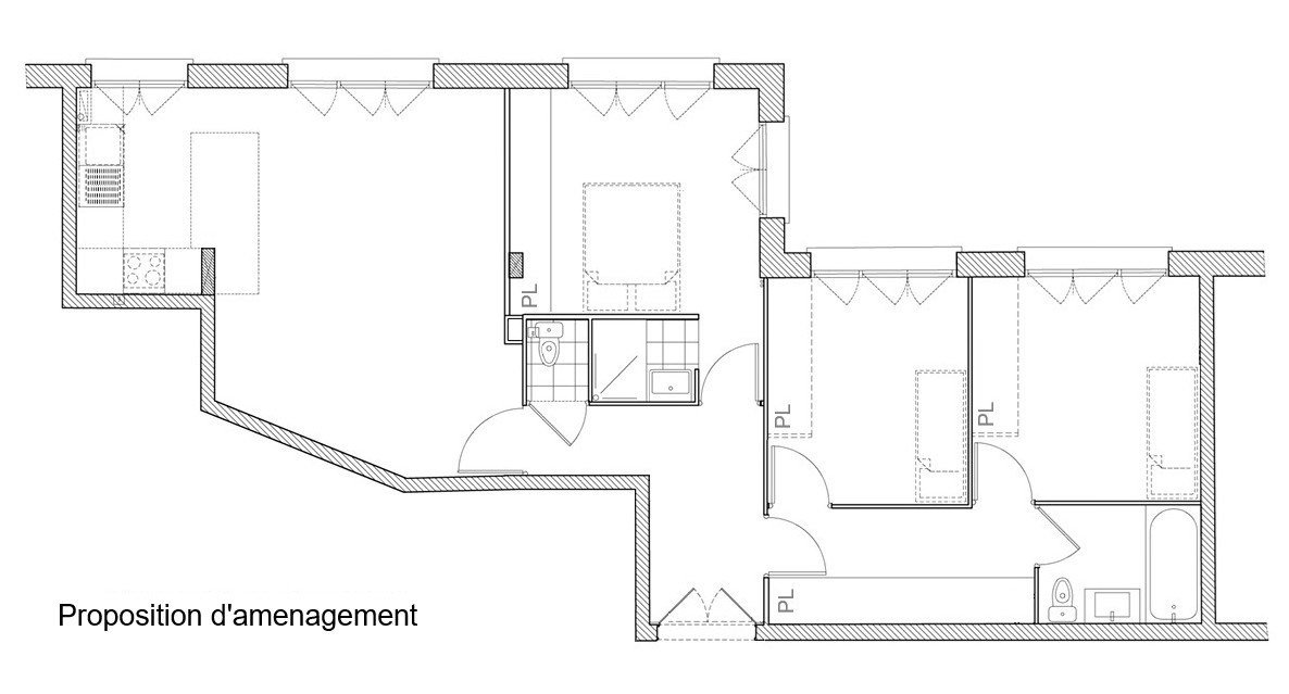 appartement 4 pièces en vente sur PARIS (75012)